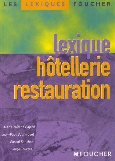 Lexique hotellerie-restauration