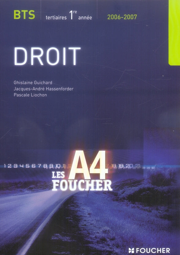 Droit ; bts tertiaire 1ere annee