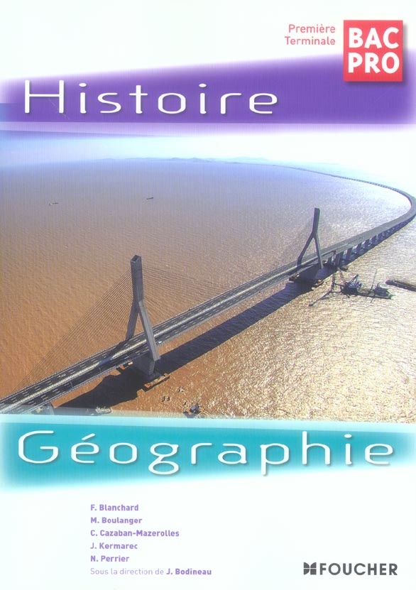 Histoire/geographie 1ere/terminale pro