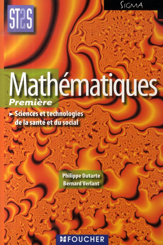 SIGMA : mathématiques ; 1ère st2s