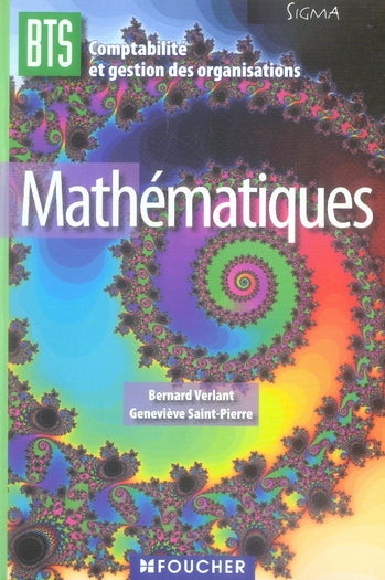 Mathématiques ; bts cgo