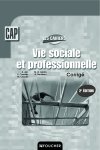 Vie sociale et professionnelle ; cap