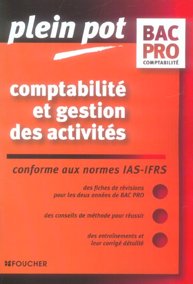COMPTABILITE ET GESTION DES ACTIVITES