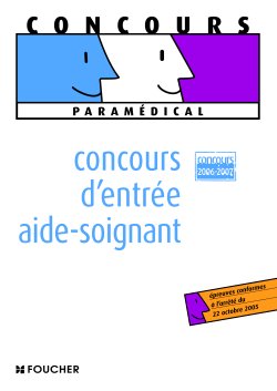 Concours d'entree aide-soignant