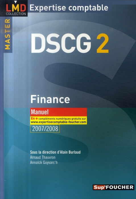 Finance ; master 2 dscg