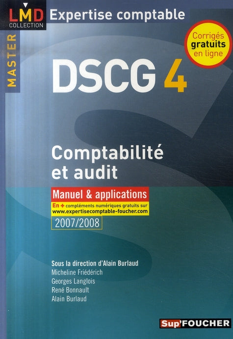 Comptabilité et audit ; master 4 dscg