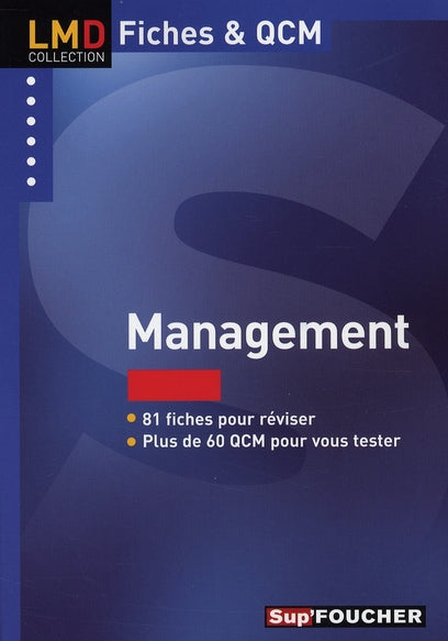 Les QCM ; fiches Foucher management, licence master