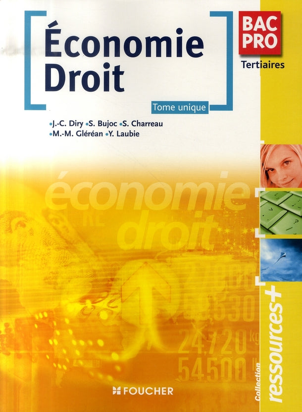 économie-droit ; bac pro tertiaires