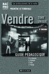 Vendre ; guide pédagogique ; tome unique
