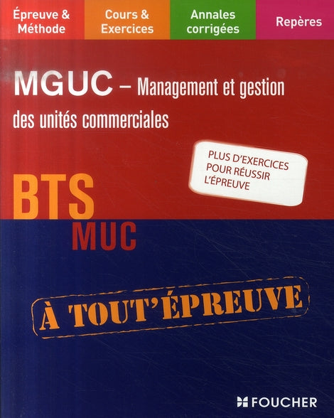 Management et gestion des unites commerciales