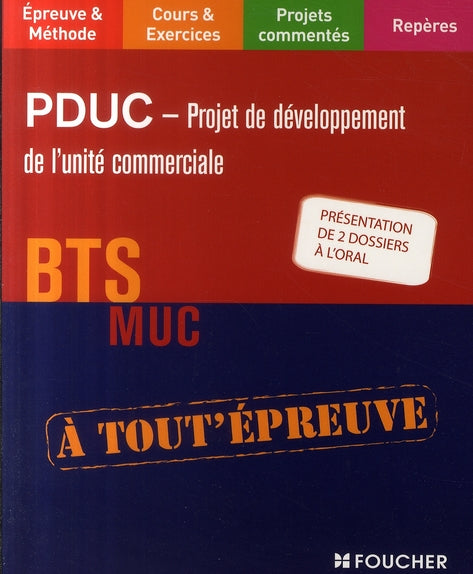 Projet de developpement des unites commerciales