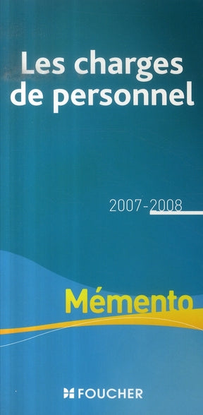 Les charges de personnel (édition 2007-2008)