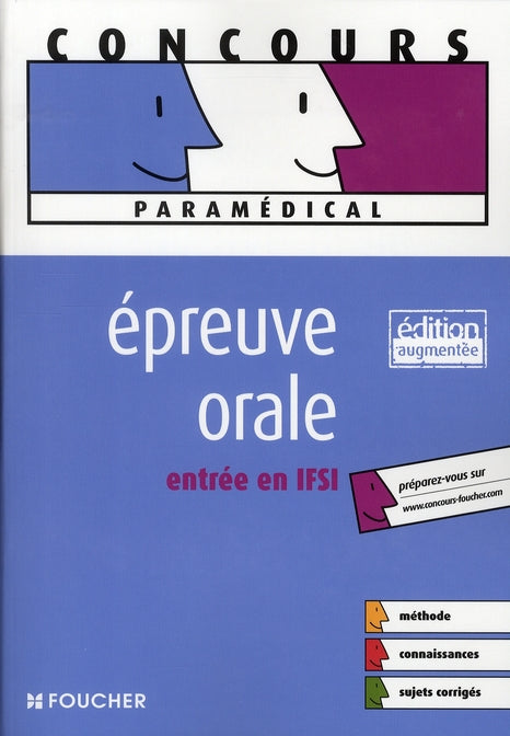 épreuve orale d'entrée en IFSI