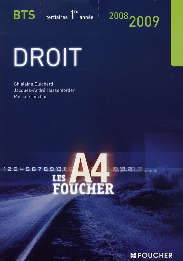 Droit ; BTS 1 (édition 2008-2009)