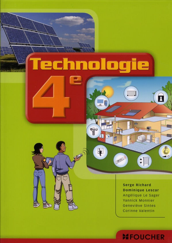 Technologie ; confort et domotique ; 4ème ; ouvrage