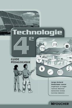 Technologie ; confort et domotique ; 4ème ; guide pédagogique