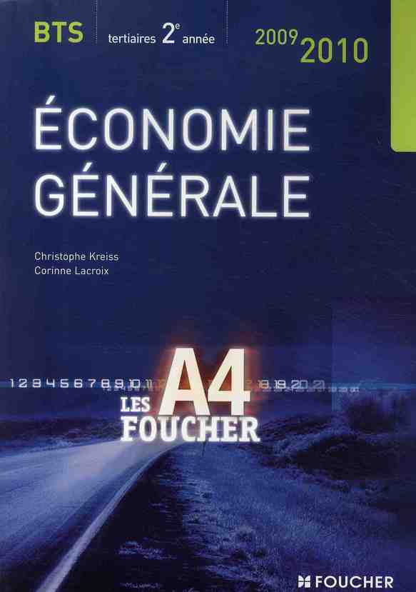 économie ; BTS 2ème année (édition 2009/2010)