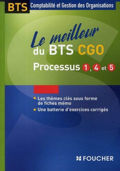Le meilleur du BTS CGO processus 1, 4 et 5