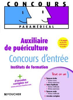 Auxiliaire de puériculture ; concours d'entrée