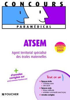 ATSEM ; agent territorial spécialisé des écoles maternelles (édition 2009)