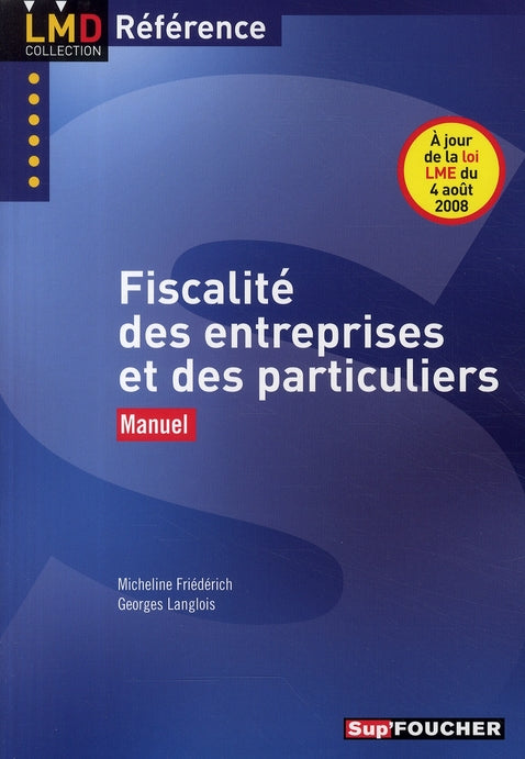 Fiscalité des entreprises et des particuliers