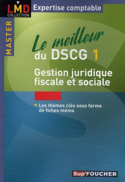 Le meilleur du DSCG 1 ; gestion juridique, fiscale et sociale