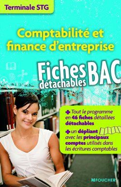Comptabilité et finance d'entreprise ; terminale STG