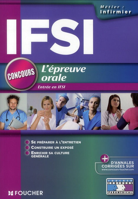 épreuve orale et concours d'entrée en IFSI