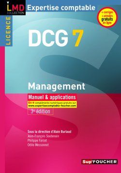 DCG 7 ; management ; manuel et applications (3e édition)