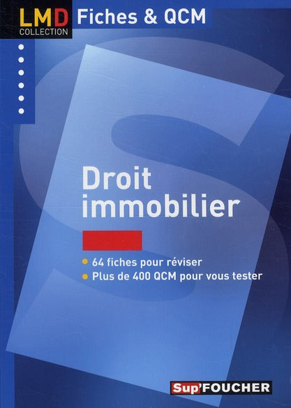 Droit immobilier ; fiches QCM