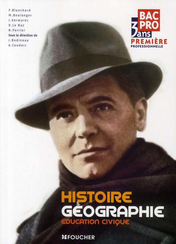 Histoire-géographie / éducation civique ; 1ère professionnelle bac pro ; manuel