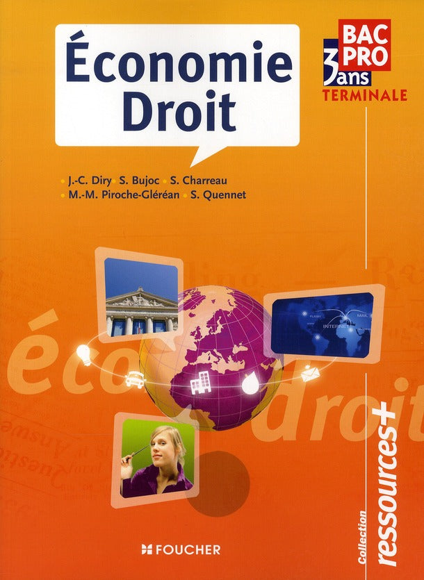 Ressources + : économie/droit ; terminale professionelle ; ouvrage