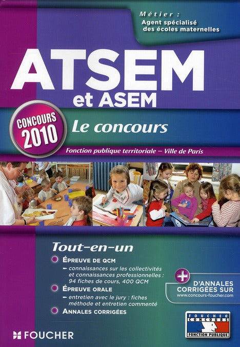 ATSEM et ASEM ; concours (édition 2010)