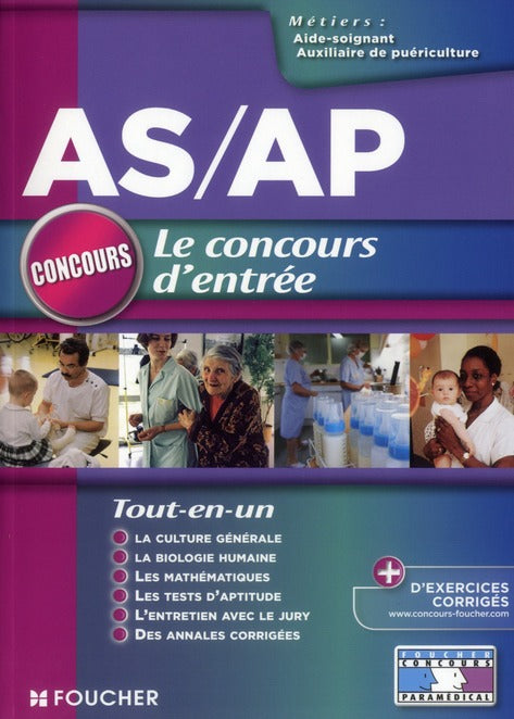 AS, AP ; le concours d'entrée tout en un