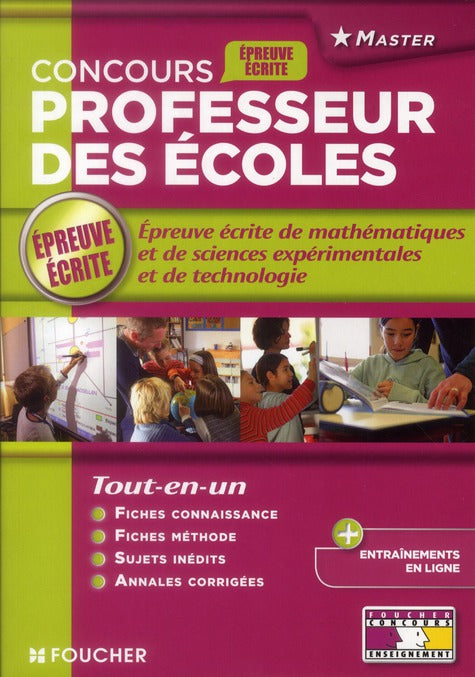 épreuve écrite de mathématiques et de sciences expérimentales et de technologie ; CPE (édition 2012)