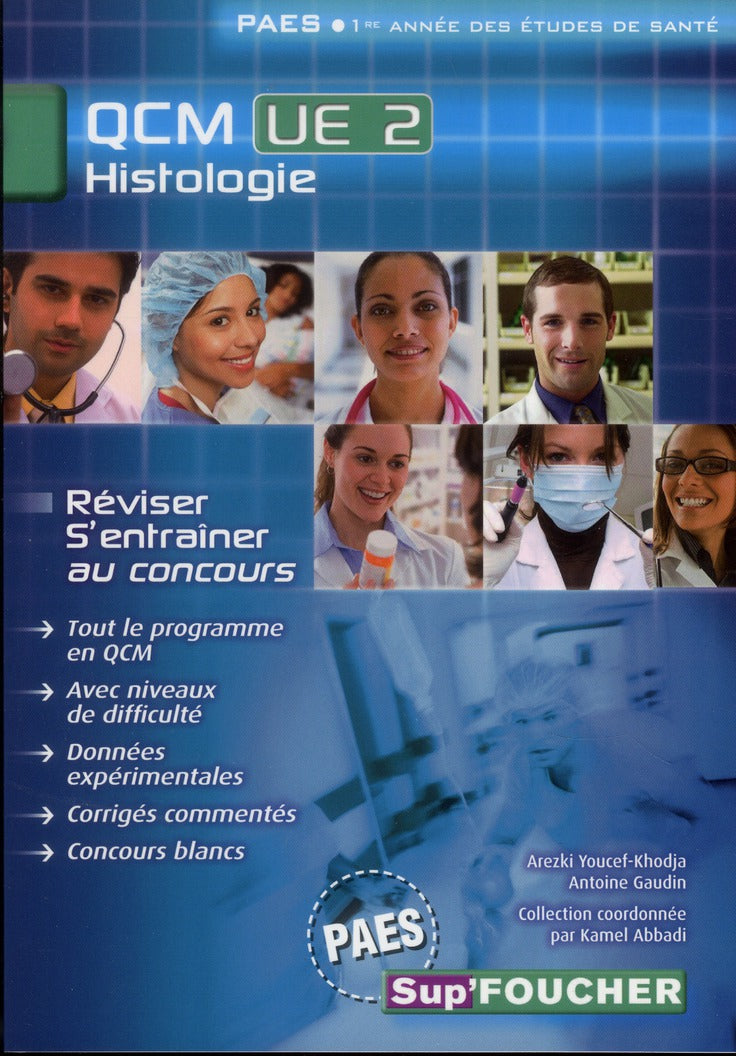 PAES ; histologie ; QCM UE2