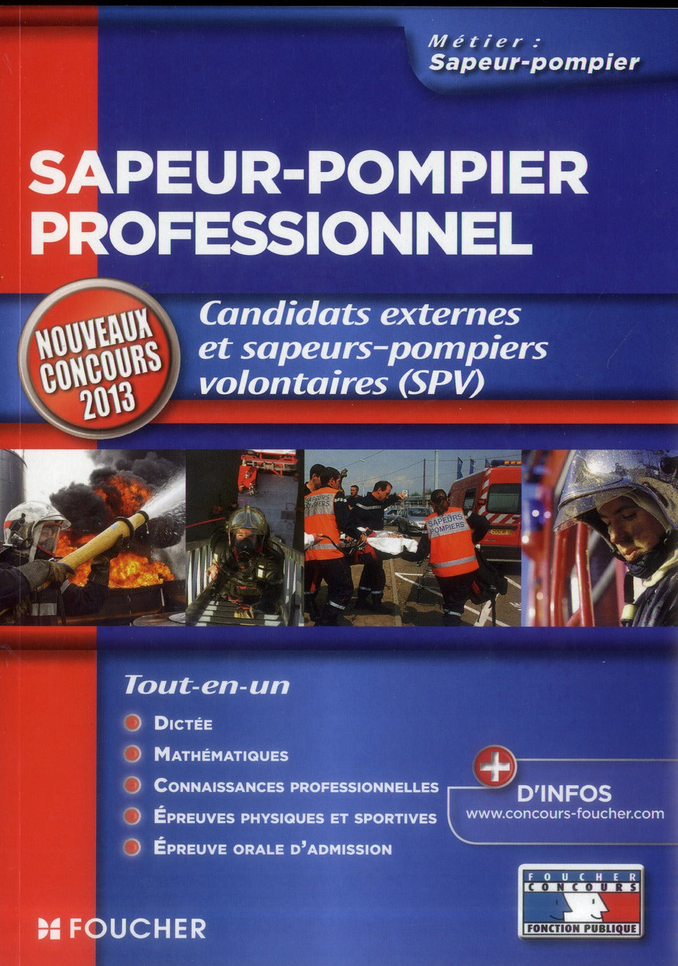 Sapeur-pompier professionnel ; concours (édition 2013)