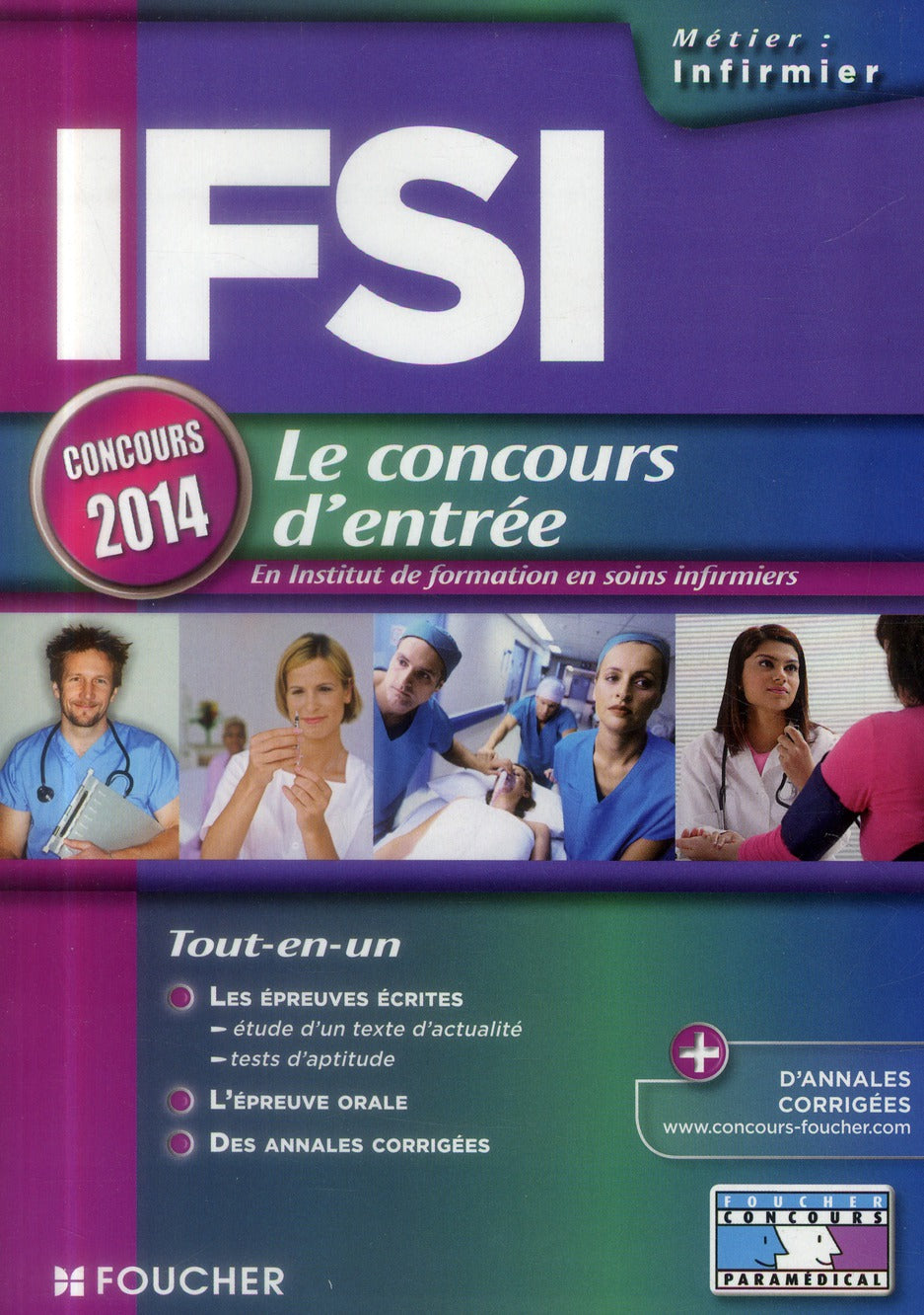 IFSI ; le concours d'entrée 2014
