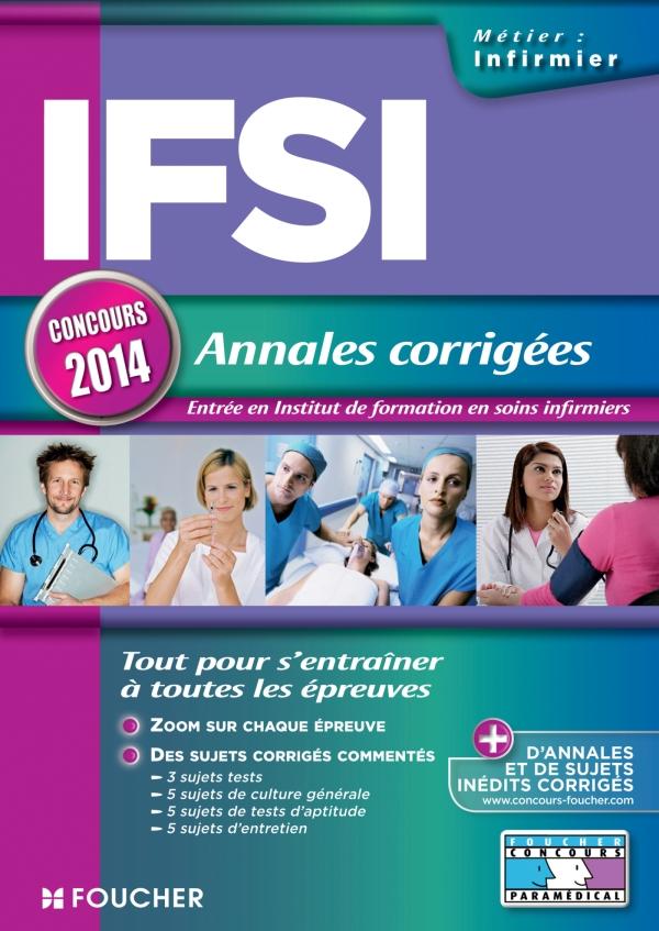 IFSI ; annales corrigées ; concours 2014