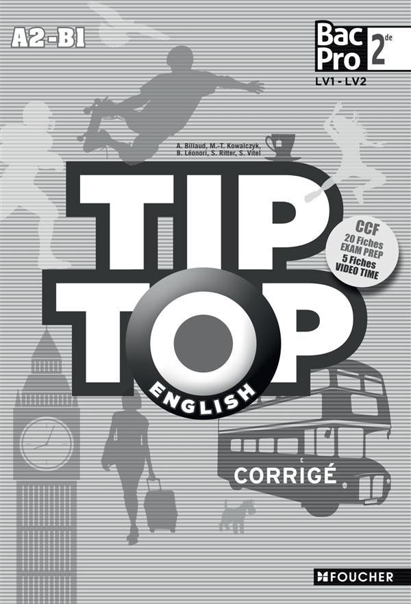 TEAM UP : 2de ; bac pro ; corrigé