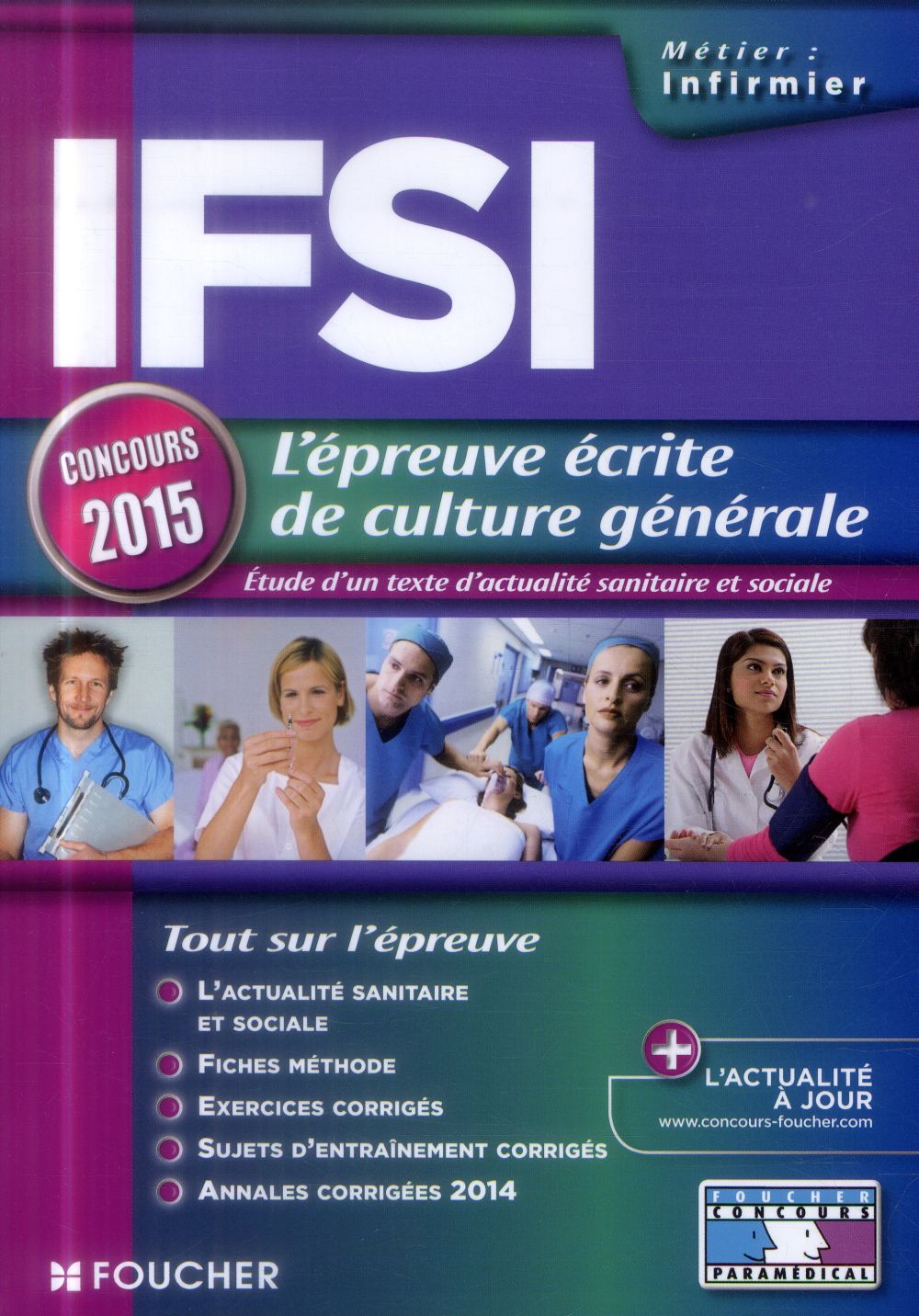 IFSI ; épreuve écrite de culture générale ; concours ; 2015 ; n 19