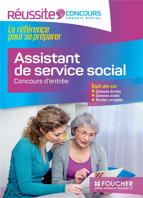 Assistant de service social ; concours d'entrée