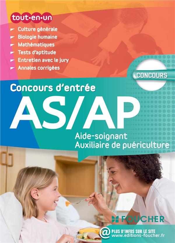 As/ap ; le concours d'entrée ; tout-en-un