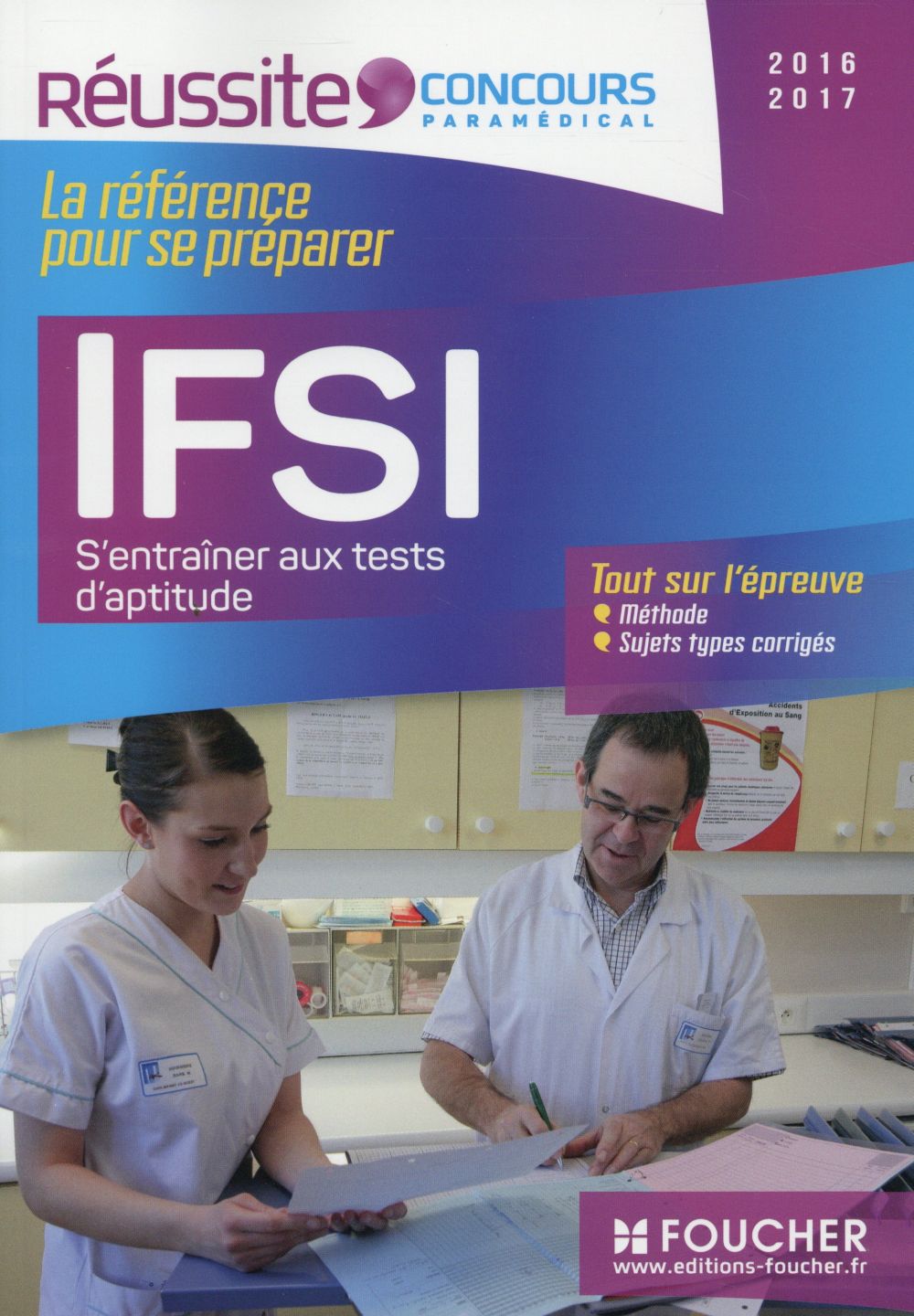 IFSI ; s'entraîner aux tests d'aptitude ; concours 2016