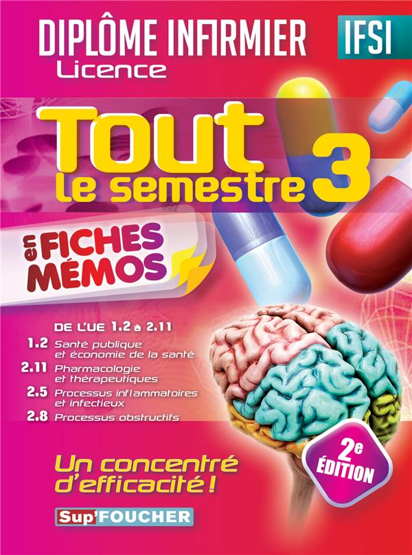 DEI ; tout le semestre 3 en fiches mémos (2e édition)