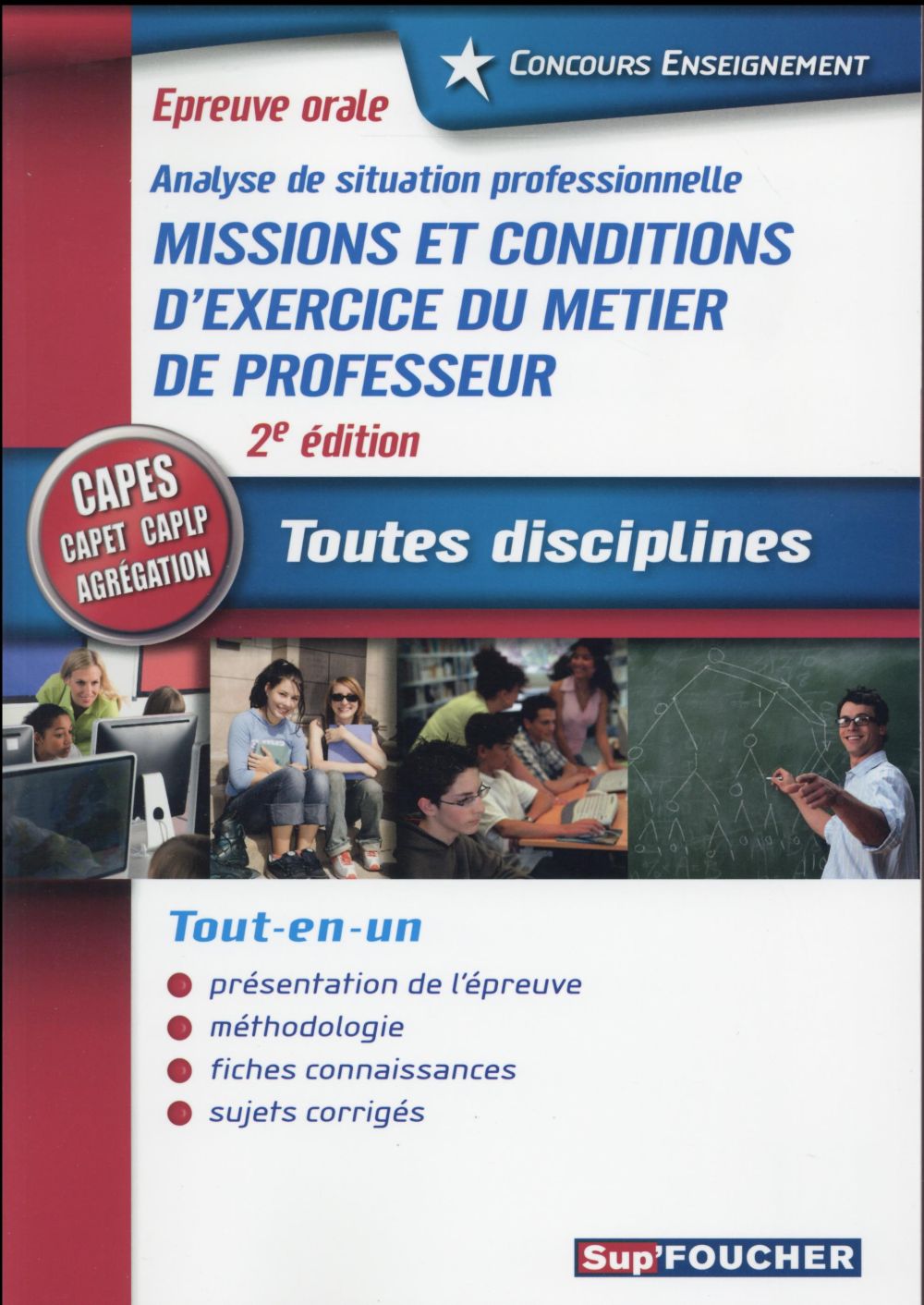 Concours enseignement ; analyse de situation professionnelle ; oral CAPES, CAPET, CAPLP, Agrégation
