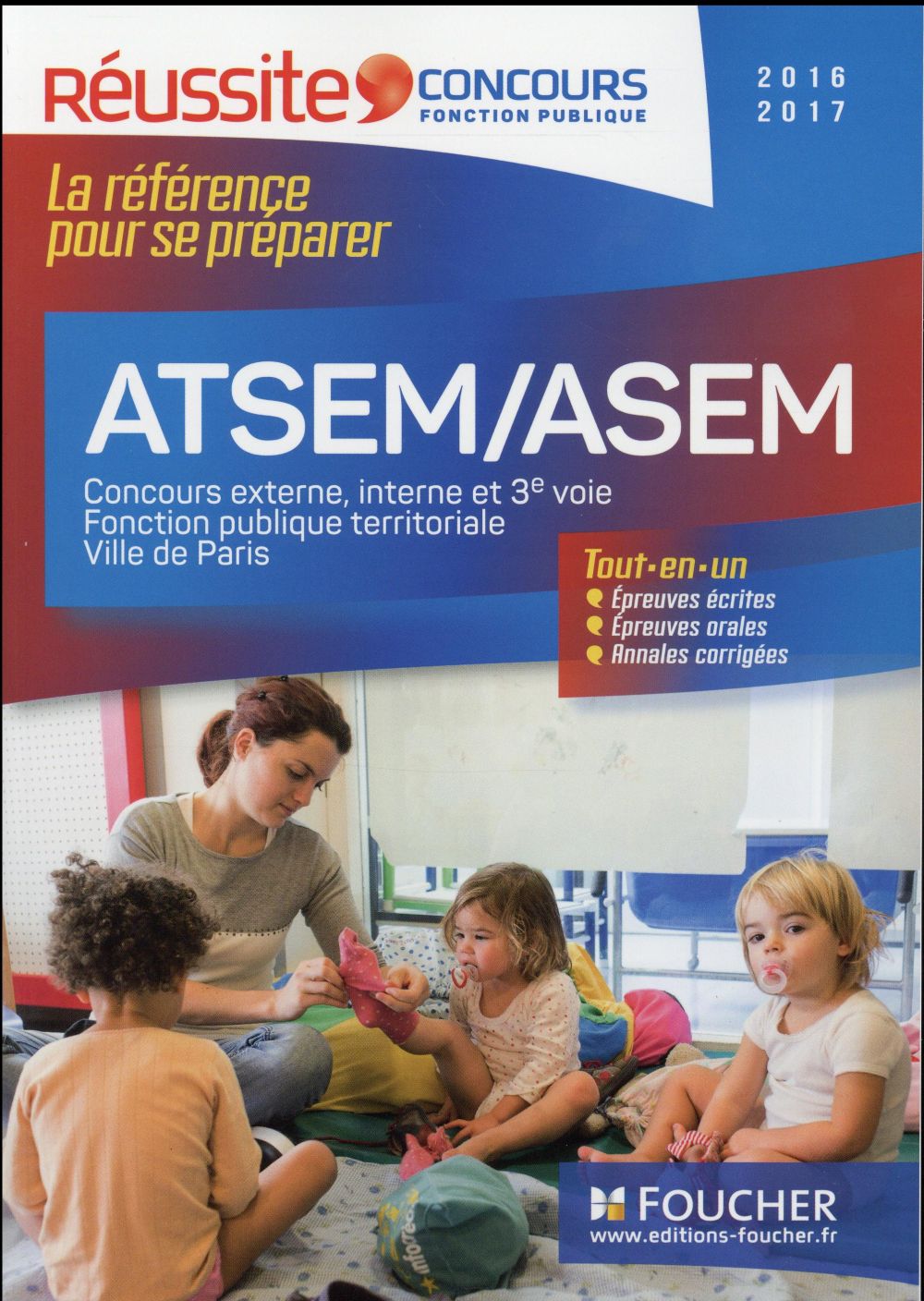 ATSEM/ASEM ; les concours externe, interne et 3e voie concours 2016-2017