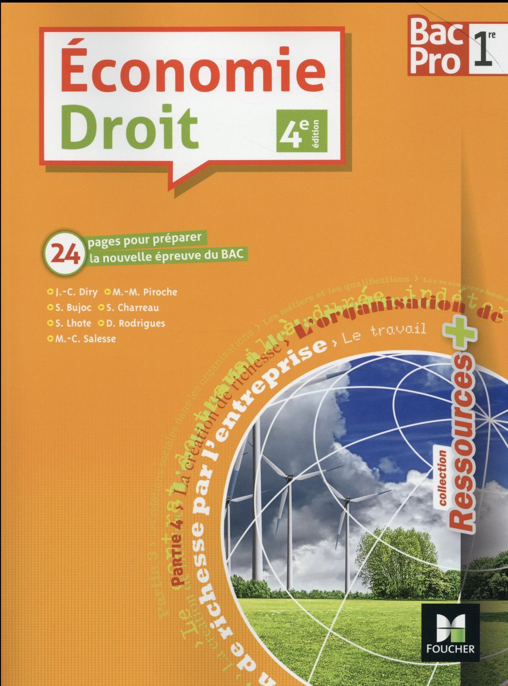 Ressources + : économie-droit ; 1ère bac pro