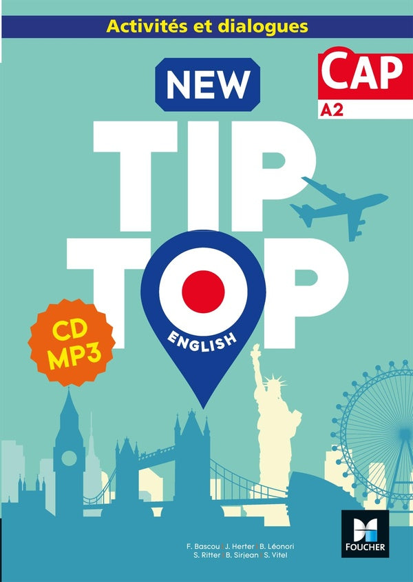 New tip-top : english ; CAP ; A2 ; CD audio (édition 2019)