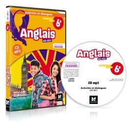 Anglais ; 6e ; Enseignement adapté ; Cd audio classe
